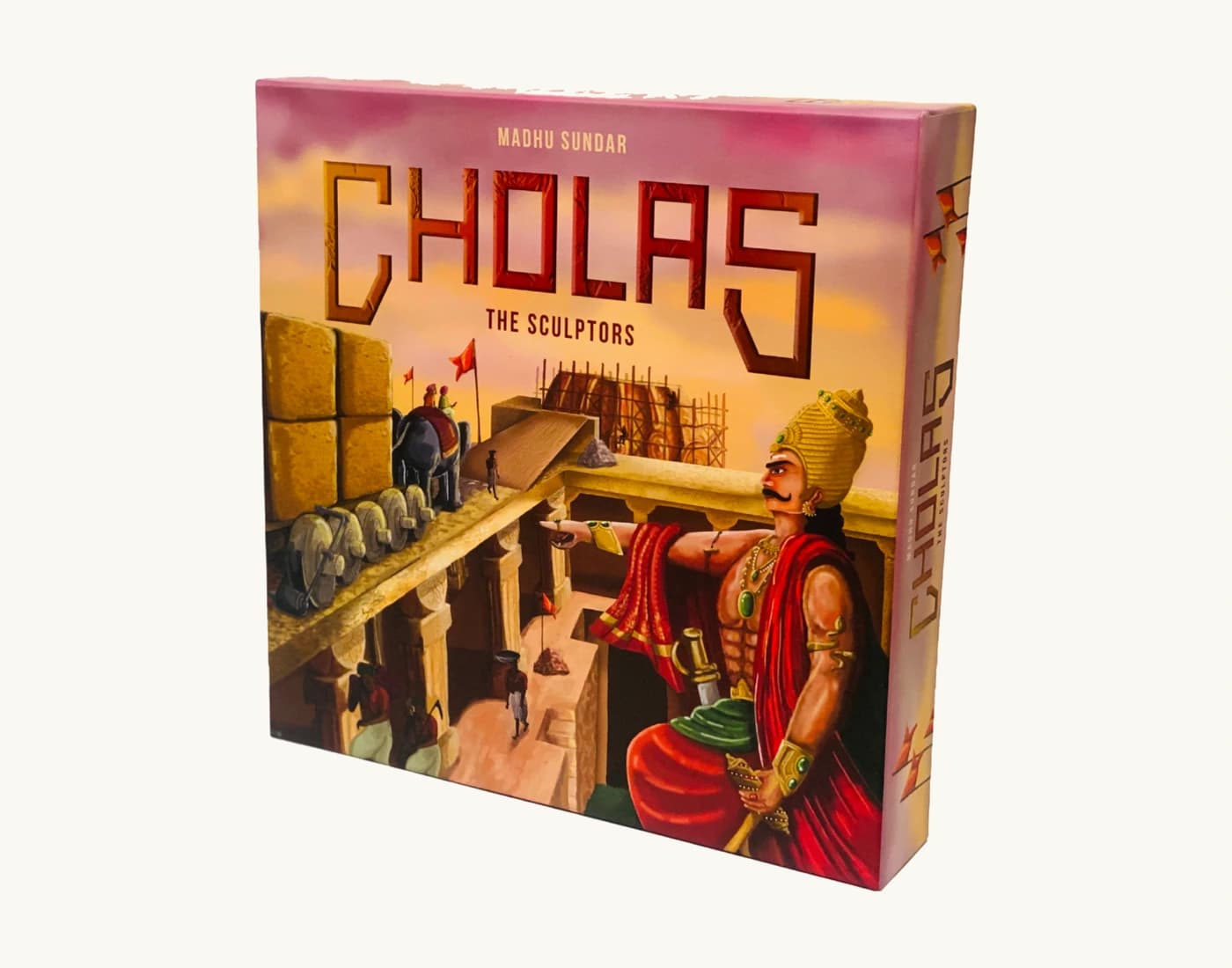 Cholas – The Sculptors board game box by Mad4Fun Games