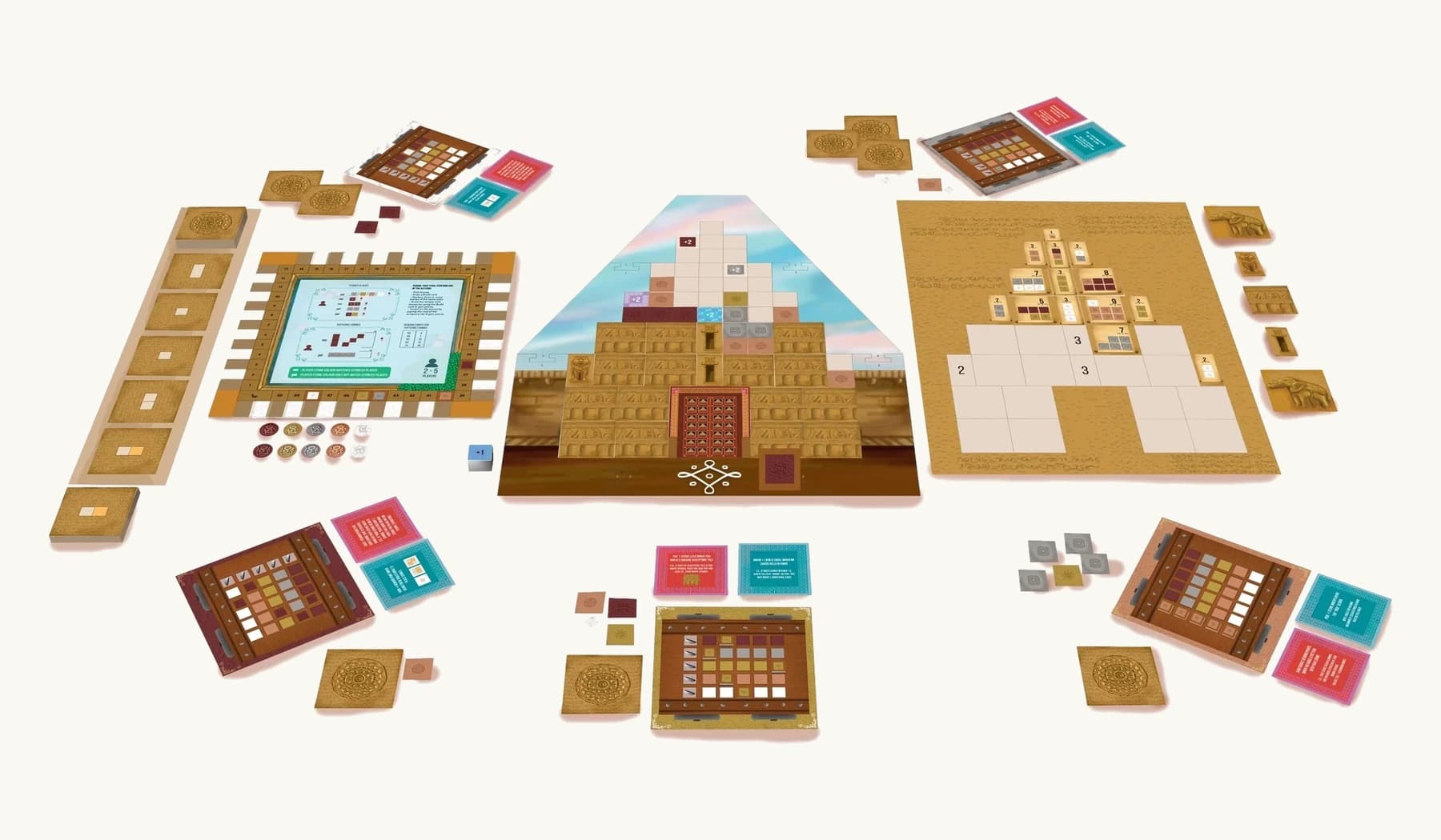 Cholas – The Sculptors components arranged across its gameplay variants