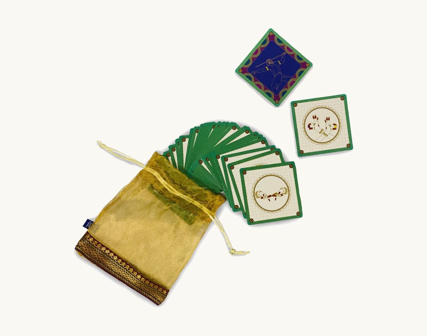 Ettana action cards and component bag